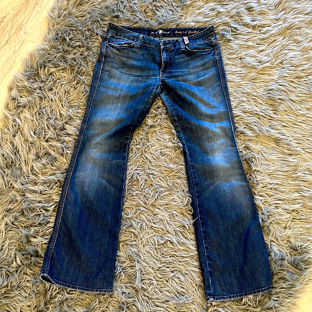 7 for all mankind, Lexie petite cut jeans in size 31